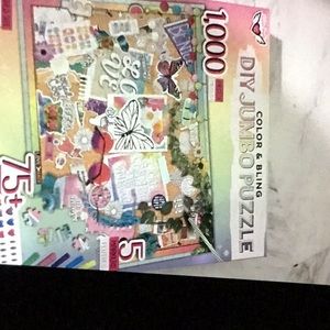 DIY jumbo puzzle 1,000 pieces